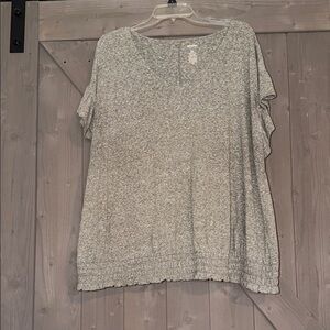 Sonoma Heather Green Gray Women's Short Sleeve Tee